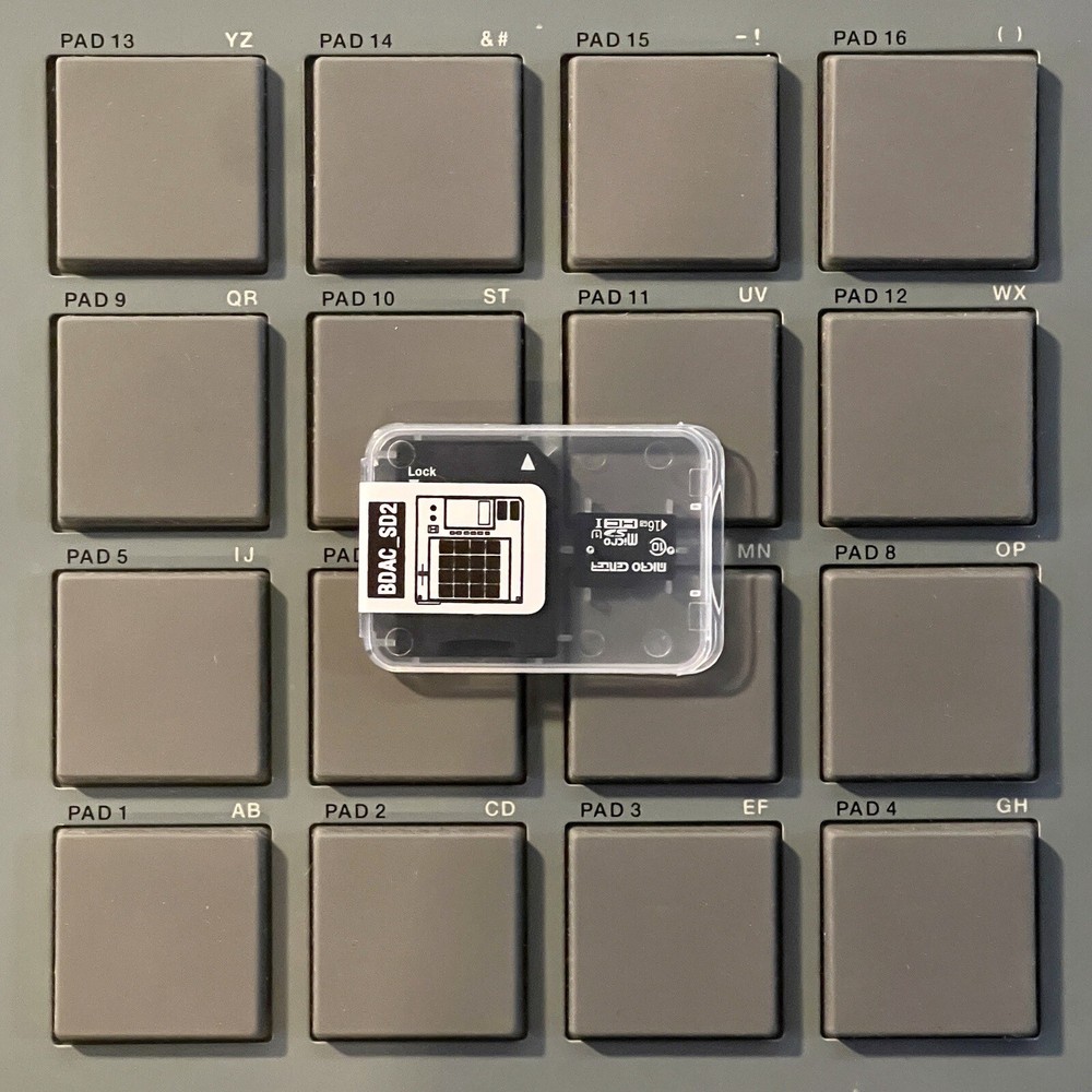 Ultimate MPC2000 SD Card / Boot Disk (Card Only) for ZuluSCSI AKAI MPC-2000