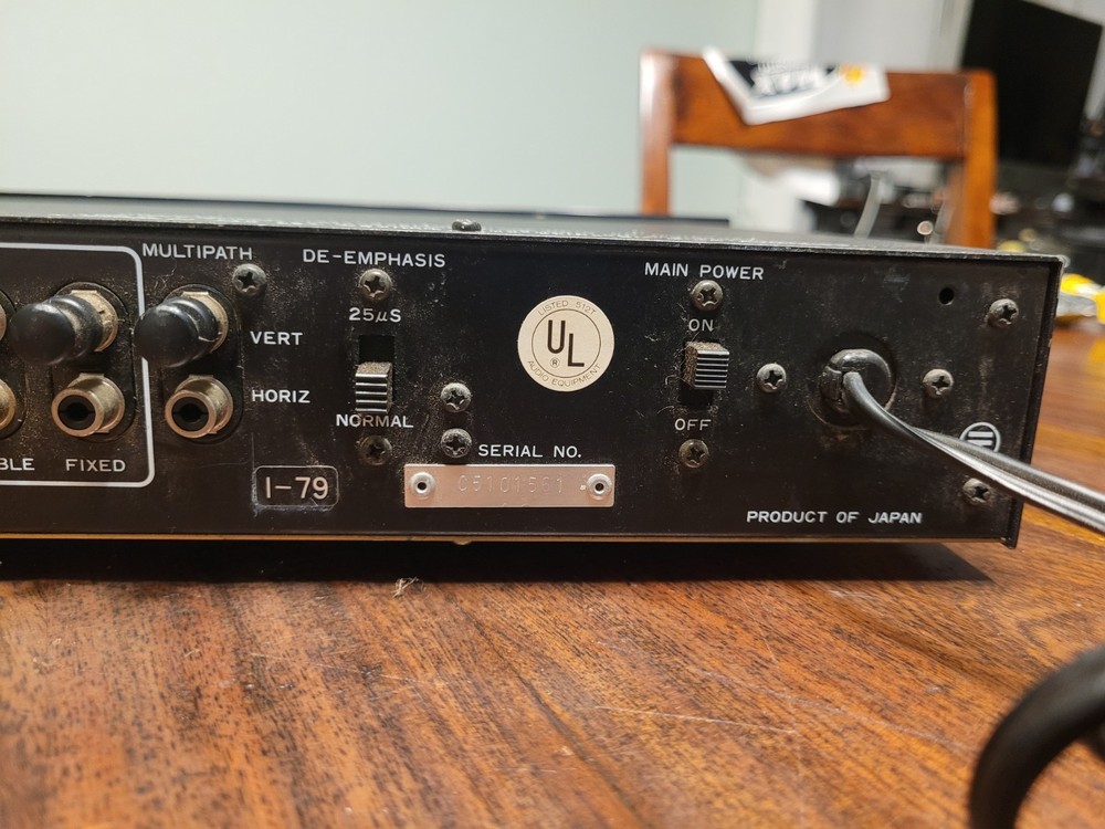 NIKKO Gamma V FM Stereo Tuner READ DESCRIPTION