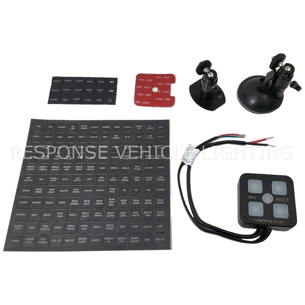 Control Switch Panel 12v 24v Amber LED lightbars Work Strobe Car Bracket Mount