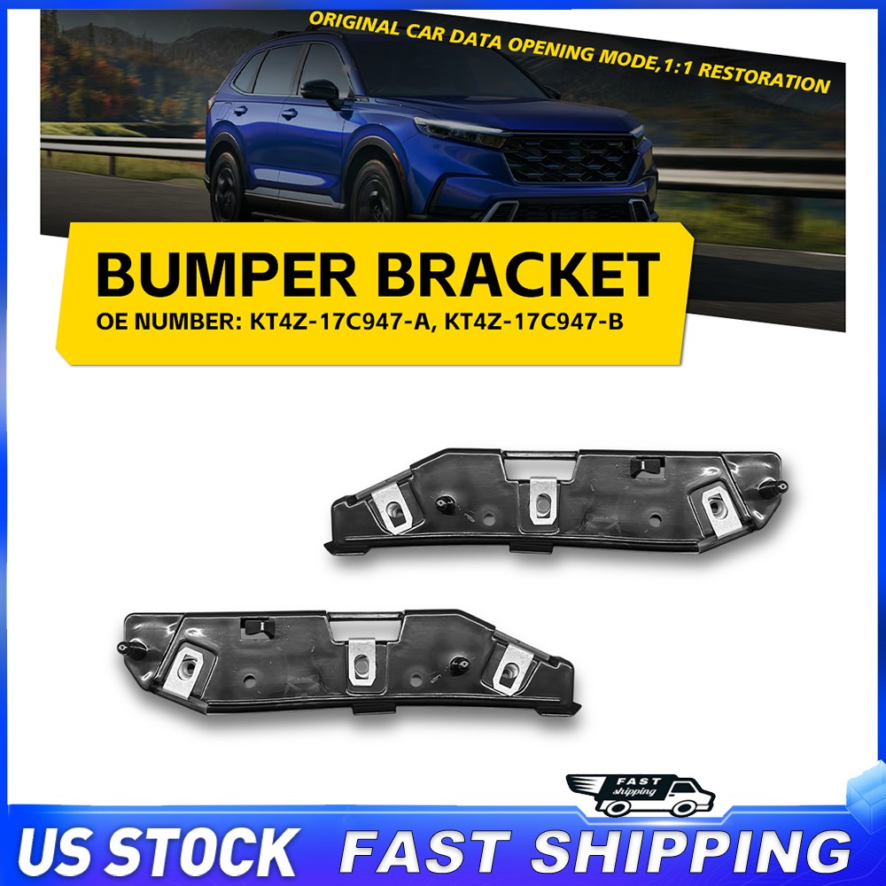 Front Bumper Support Bracket Frame Mount Driver Passenger For Ford Edge 2019-24