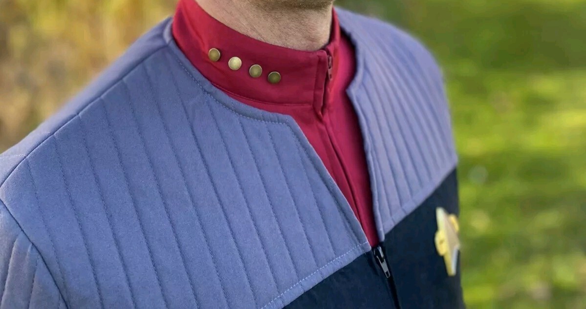 Star Trek First Contact DS9 Starfleet Captain's uniform Picard Sisko Costume