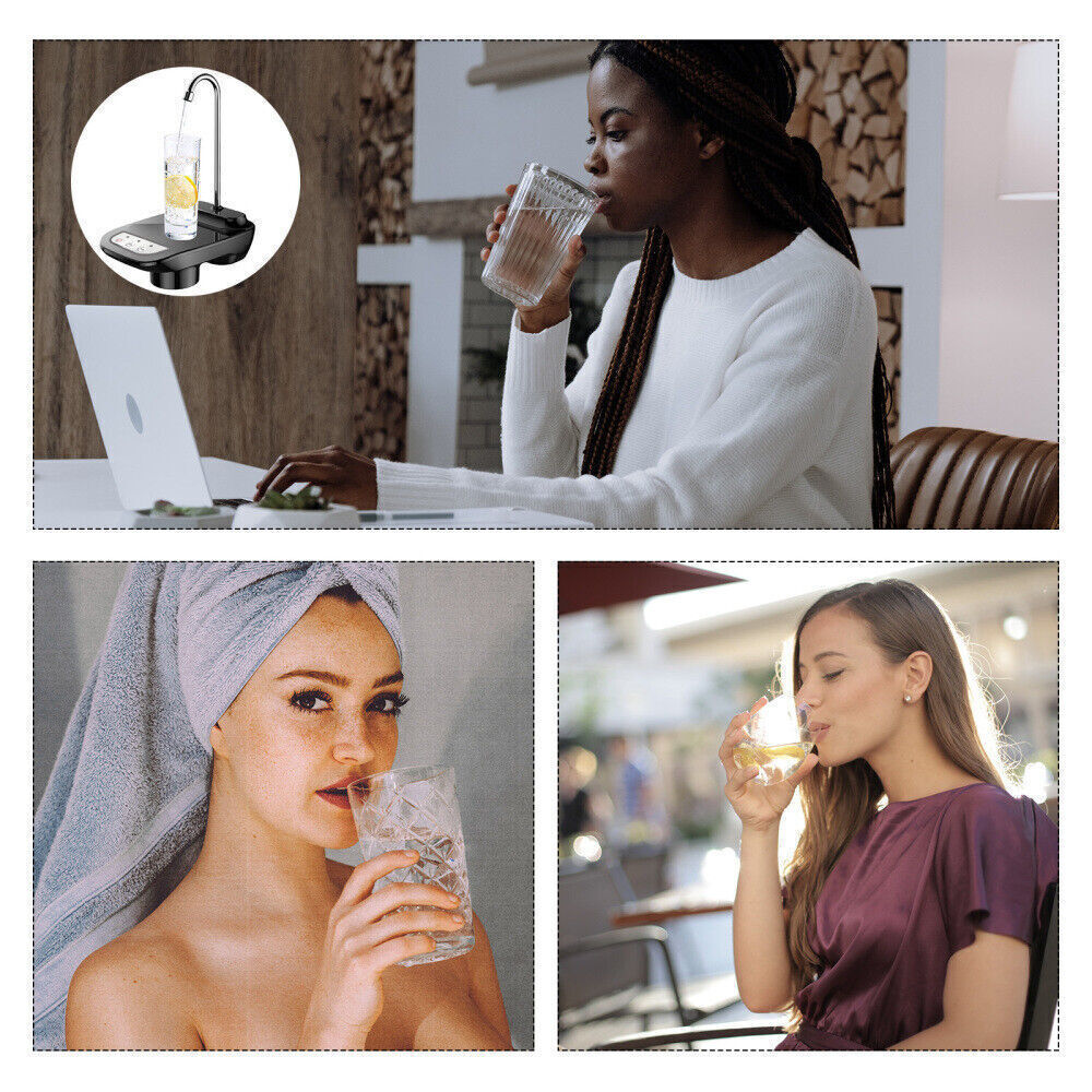 Water Bottle Switch Pump Electric Automatic Dispenser 5 Gallon USB Universal US