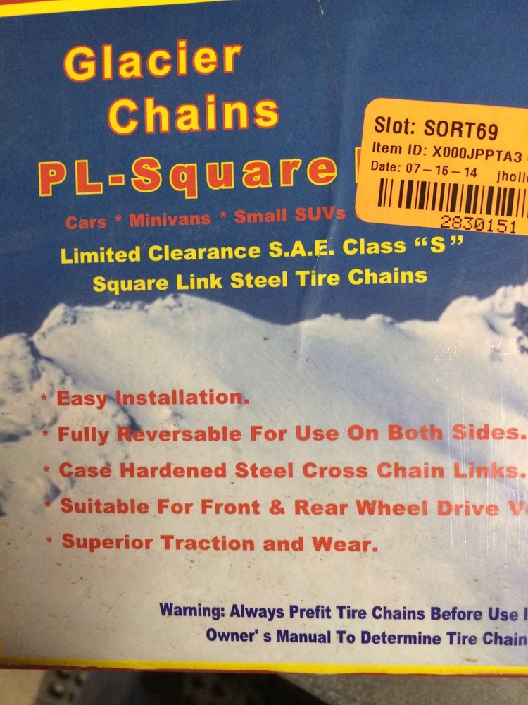 Square Link Chain Set PLC-1122