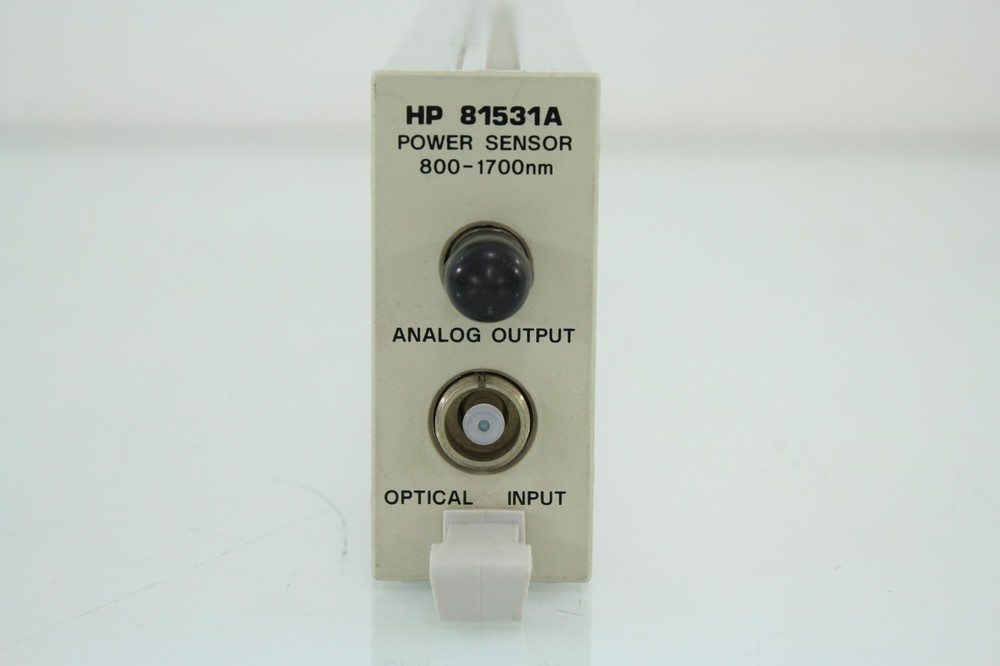HP 81531A Optical Power Sensor - Fully tested and calibrated