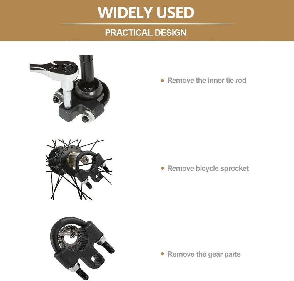 3/8" Inner Tie Rod End Removal Tool Low-Profile