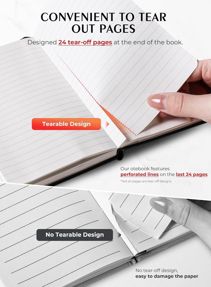 AISBUGUR Pocket Notebook, Small 2-Pack Total 320 2 Pack, Black1