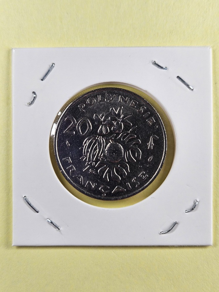 COINS - FRENCH POLYNESIA - 20 FRANCS 1986