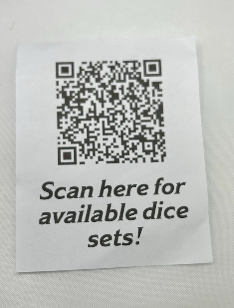 Sirius Acererak's D&D : Gold polyhedral dice Set D6