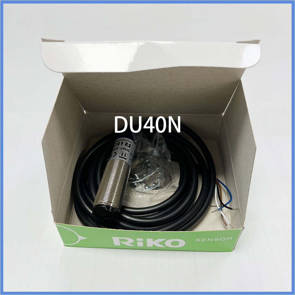 RIKO New proximity switch DU40N DC12-24V Diffuse reflection photoelectric switch