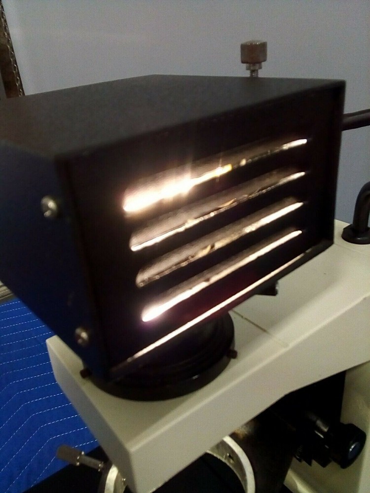Nova Microscope IN833 w/ 4 Objectives PL L 40, PL L 25, PL L 10, Plan 2 PHP