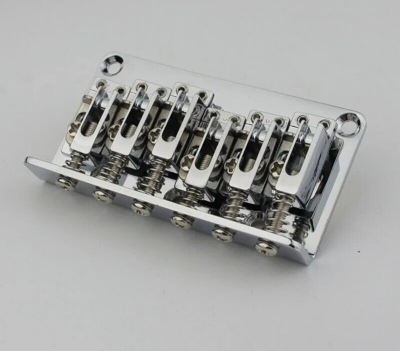 Chrome 12 String Guitar Fixed Hardtail Bridge For Fender Stratocaster Strat