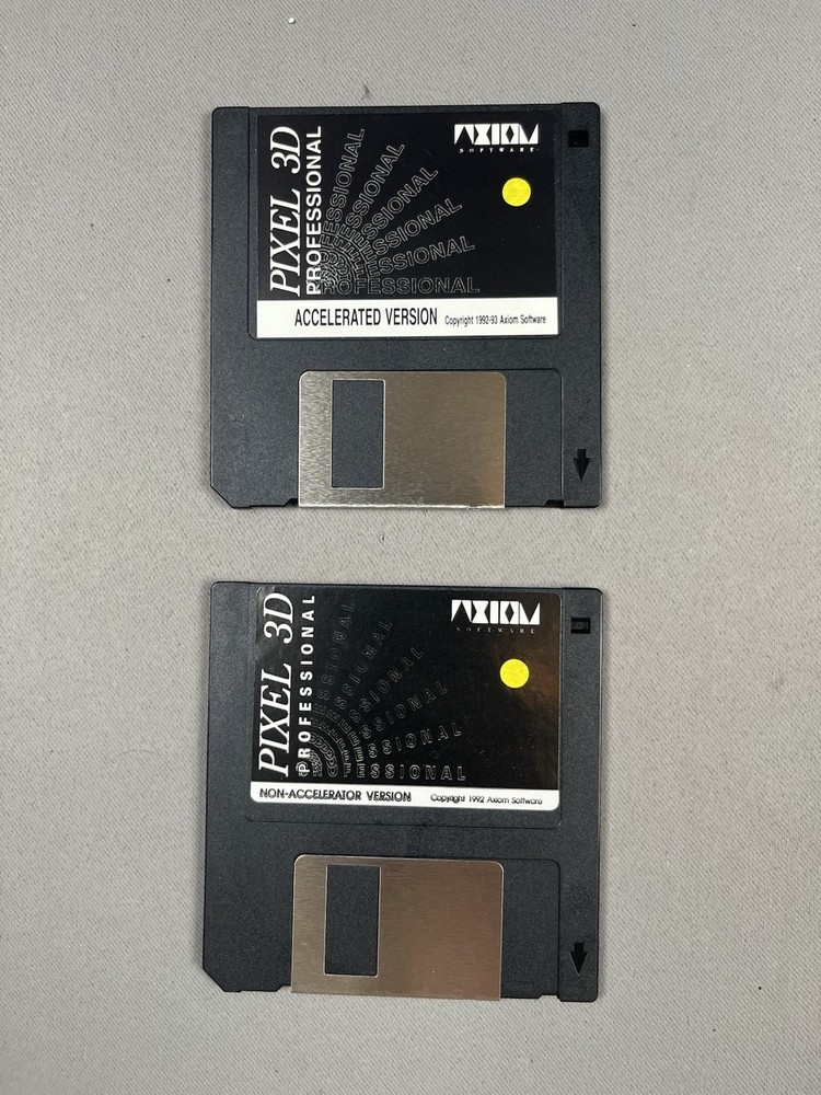 Pixel 3D Professional Ver. 2 - © 1994 Axiom Software