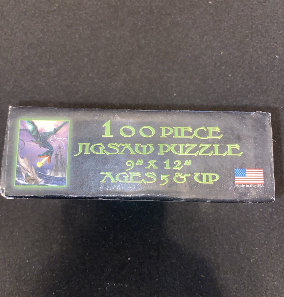 Glow In The Dark 100-Piece Jigsaw Puzzle Wizard's Apprentice