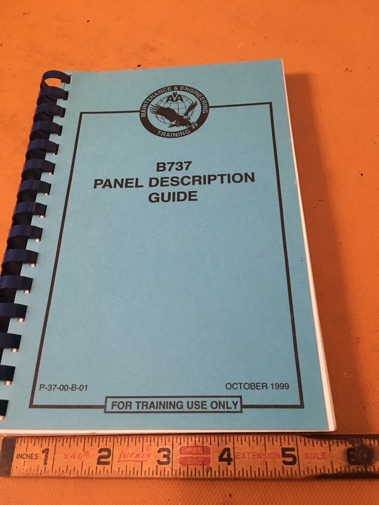 Boeing 737 Instrument Panel Description Guide