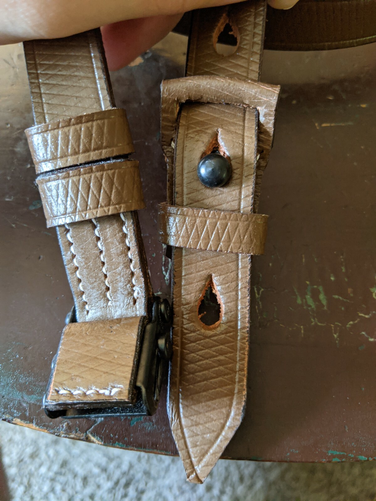 m48 yugo dark tan m48 yugo mauser k98 sling,k98,g41g43 finest repro