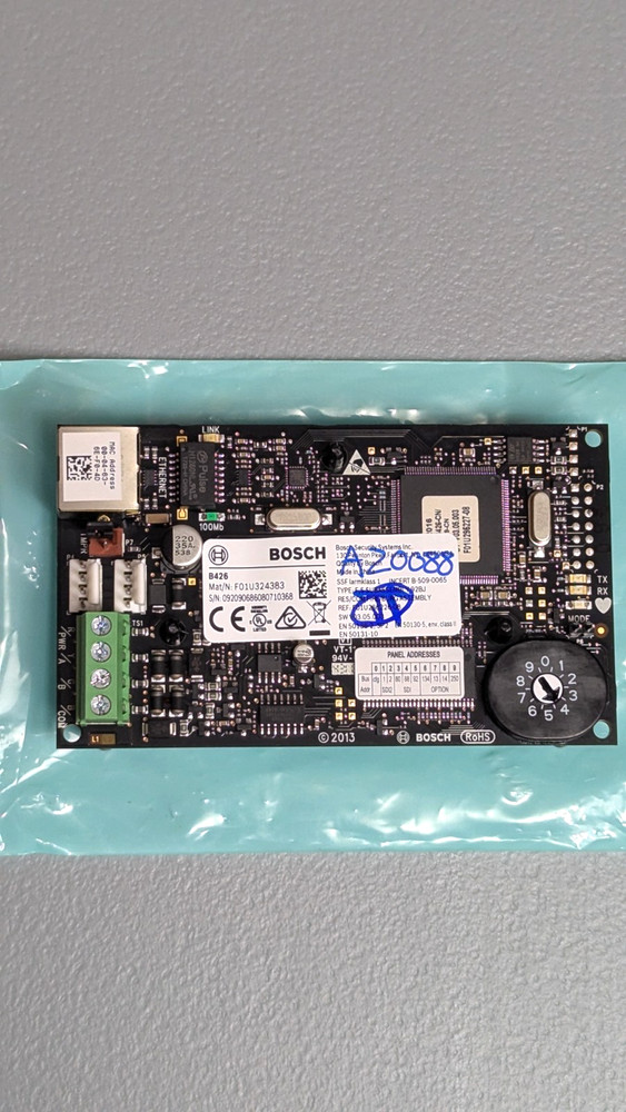 Bosch B426 Ethernet Communication Module: Two Way IP, 10/100, IPV6, IPV4