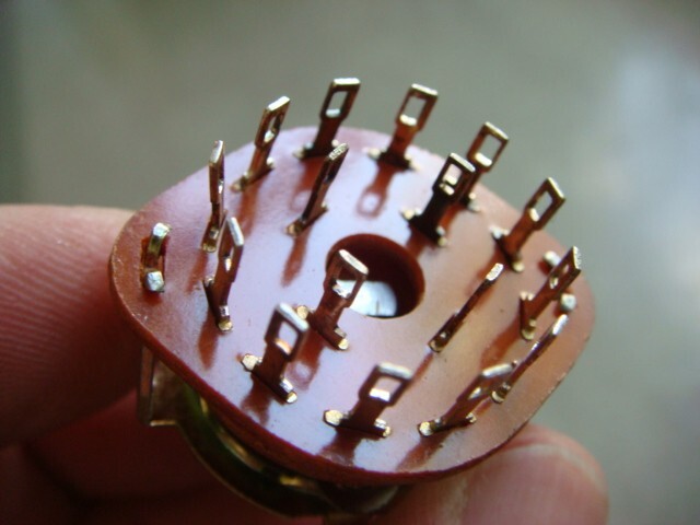 ONE Lot 5 Rotary Switches 3-Position, 4-Pole -- JAMECO #101557 -- New & Unused