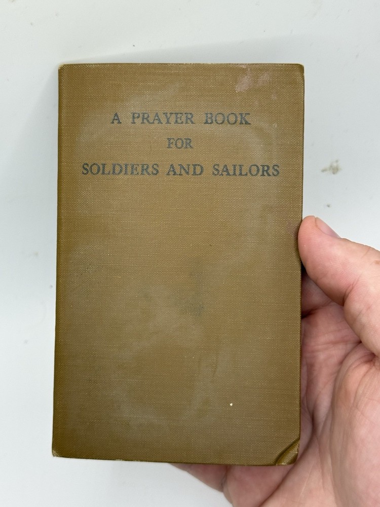 WWII Prayer Book & Pay Record US Army