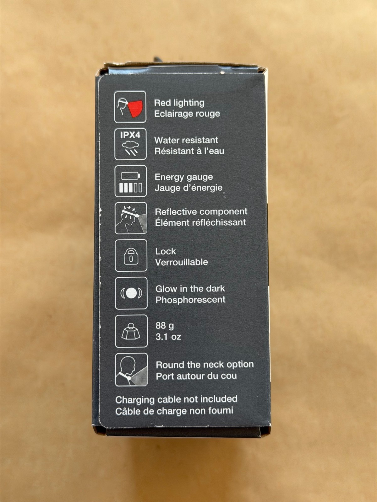 NEW PETZL ACTIK CORE 625 HEADLAMP COLOR BLACK FAST FREE SHIPPING