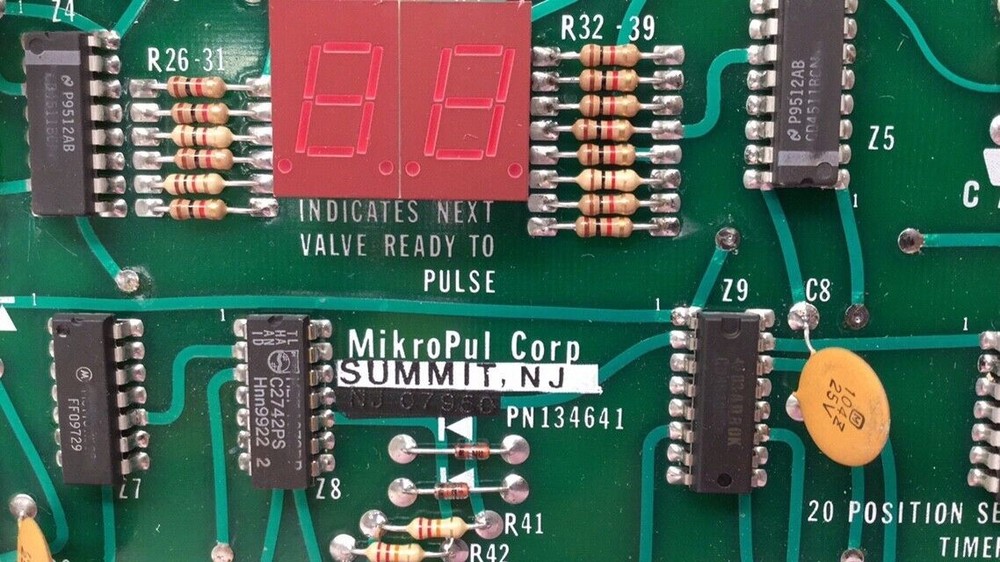 MIKROPUL 134641 Integrated Circuit Timer Board 20 Position Sequence Timer 86M/H