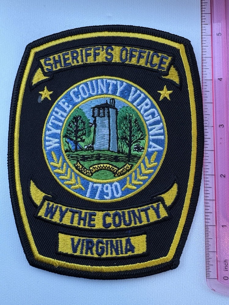 Wythe County Virginia Sheriff Patch