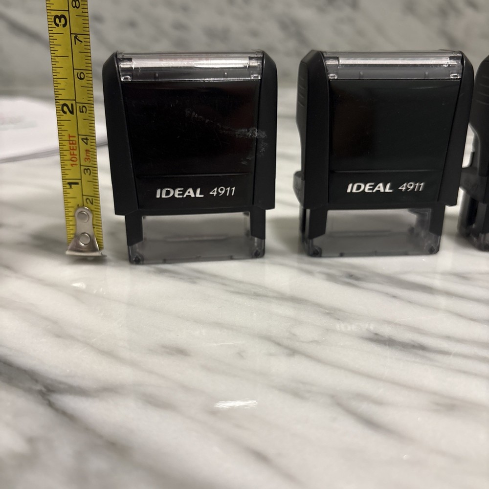 Self Inking Rubber Stamp FIRST CLASS PRIORITY MAIL & MEDIA MAIL Medium Size