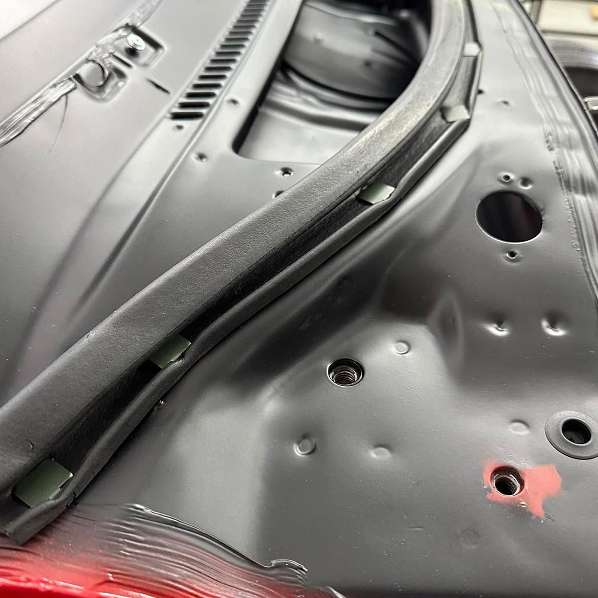 Hood Seal At Firewall Cowl T Clips Metal Retainers 1968-72 Chevelle Cutlass 15pc