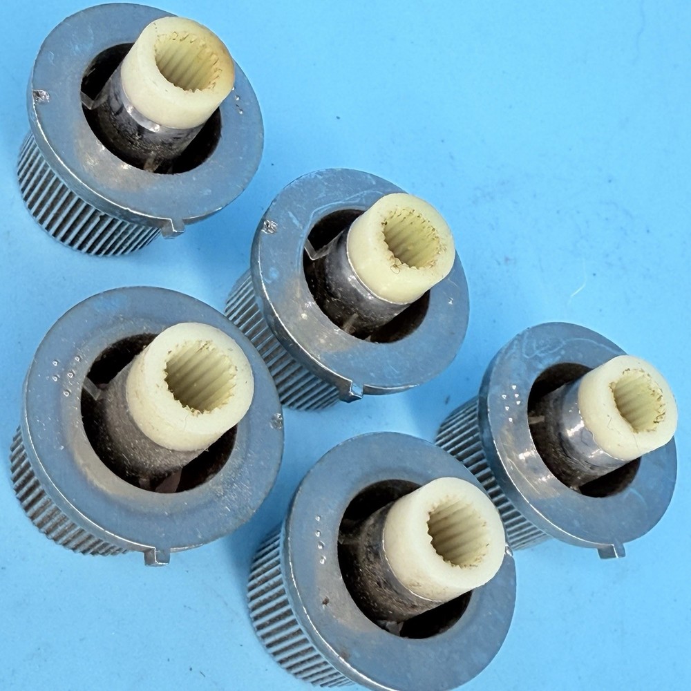 Lloyds Solid State Stereo Plastic Silver Knobs for Model 1M32W-07A Replacement