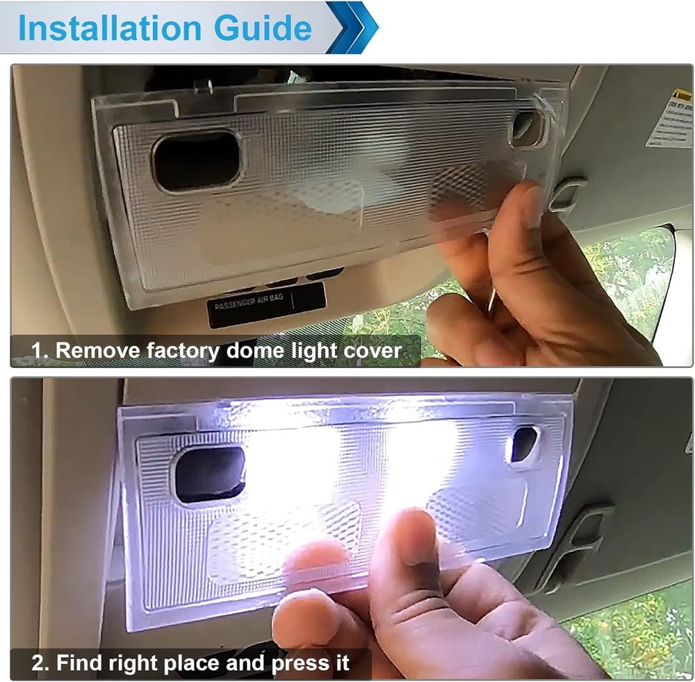 Interior Map Dome Light Cover Clear Lens Overhead Console Reading lamp Compatibl
