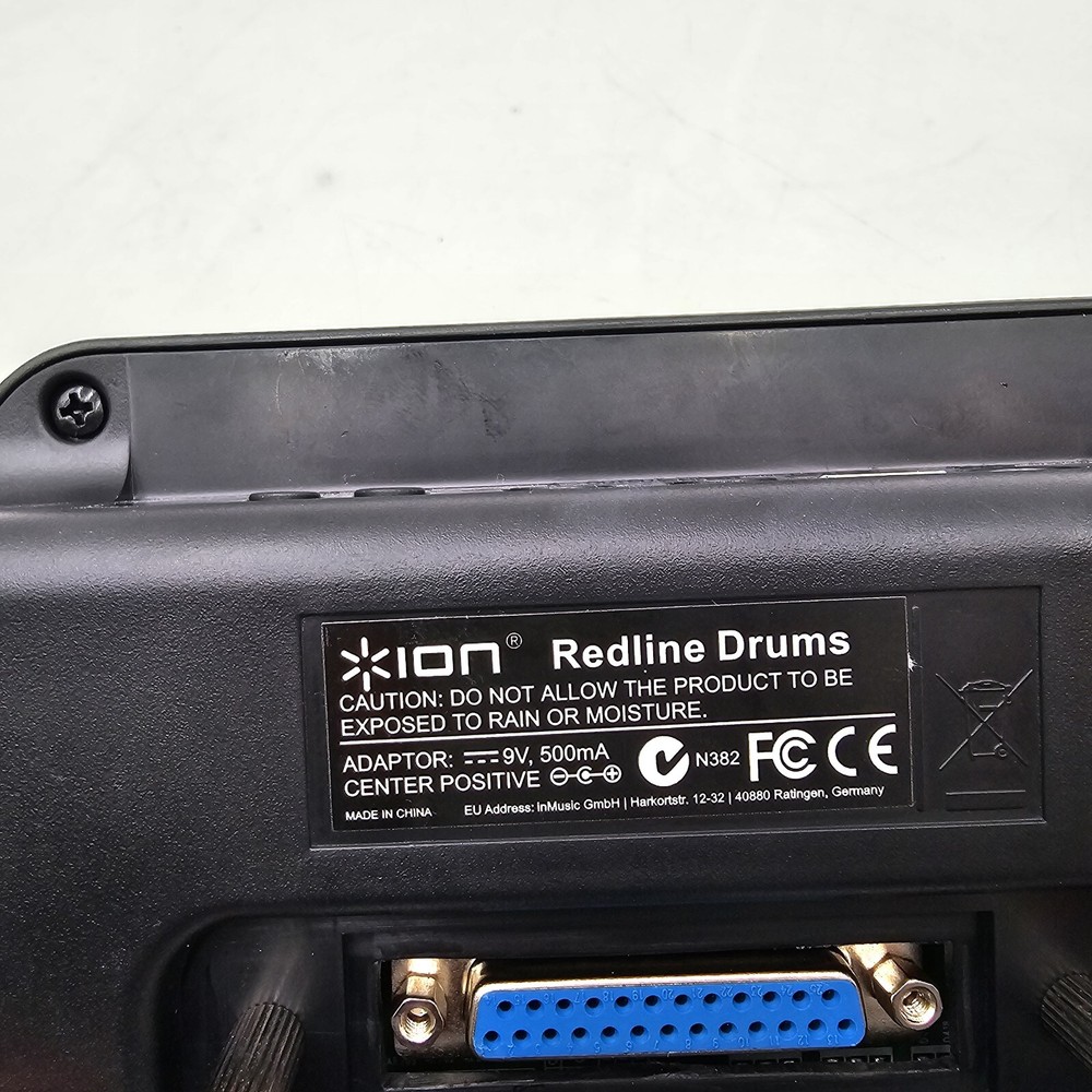 Ion Redline Electronic Drum Kit Head Unit Controller Only w/ Power Cord Tested