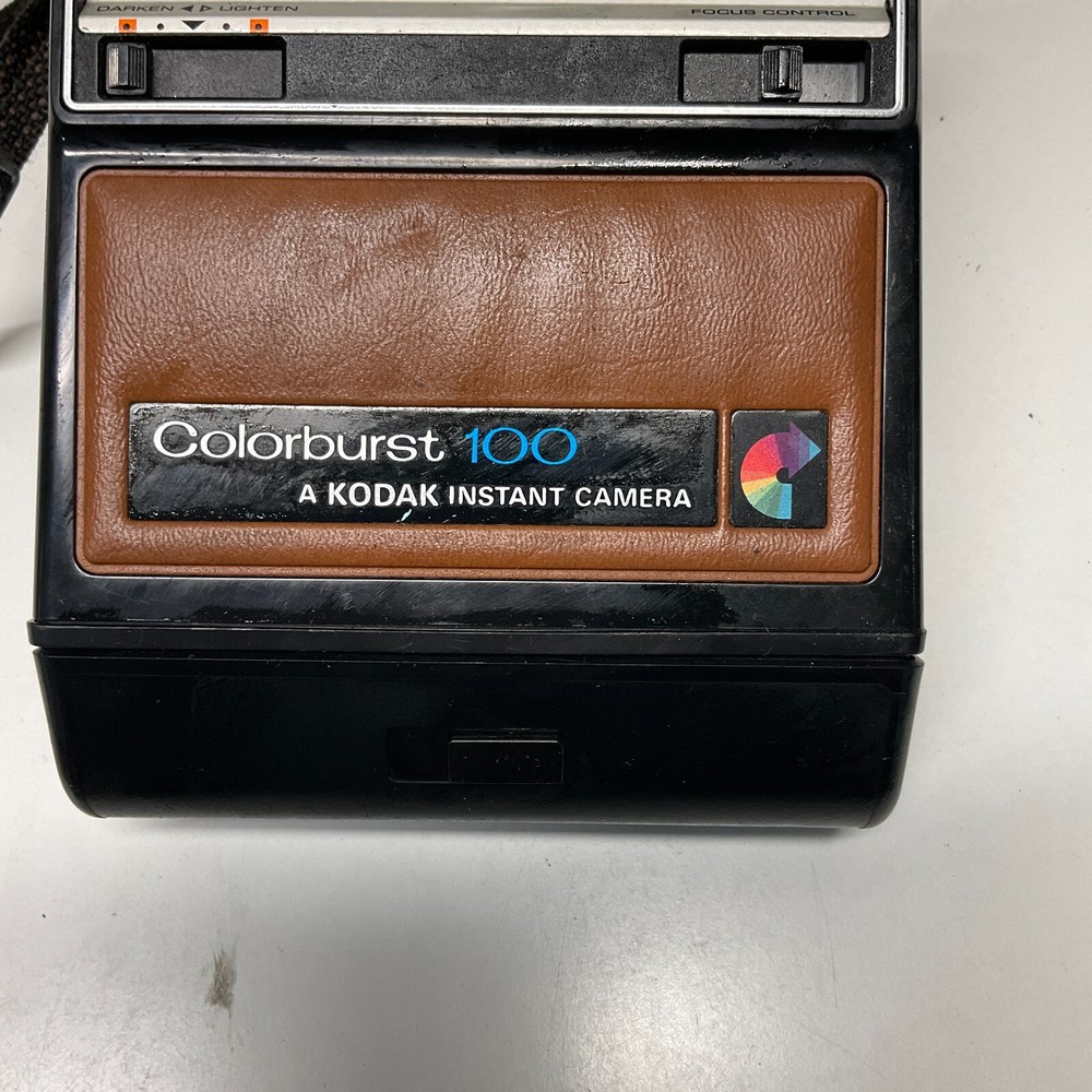 Kodak Colorburst 100 Polaroid Instant Camera Adjustable Focus TESTED