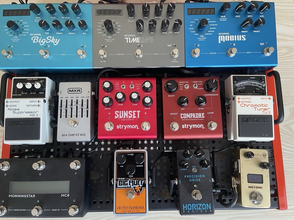 Guitar Pedals - Loaded Pedalboard
