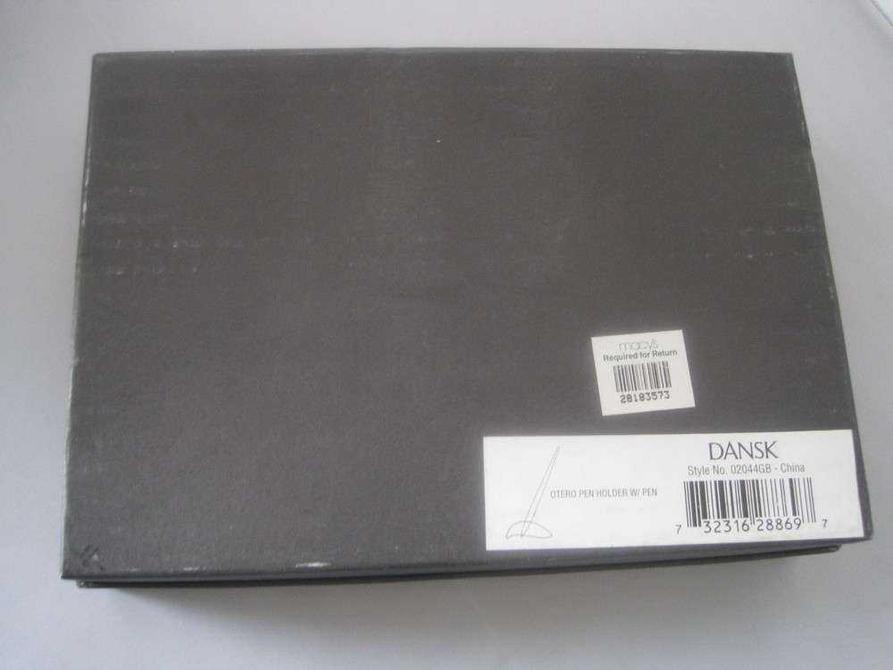 Dansk Pen w Holder Base in Box