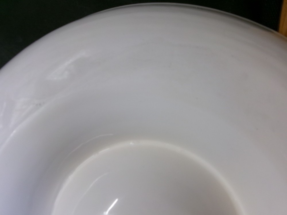 Large, Ceramic Serving Dish, by Johanna Watts 2009, Chips & Dips, signed. H2