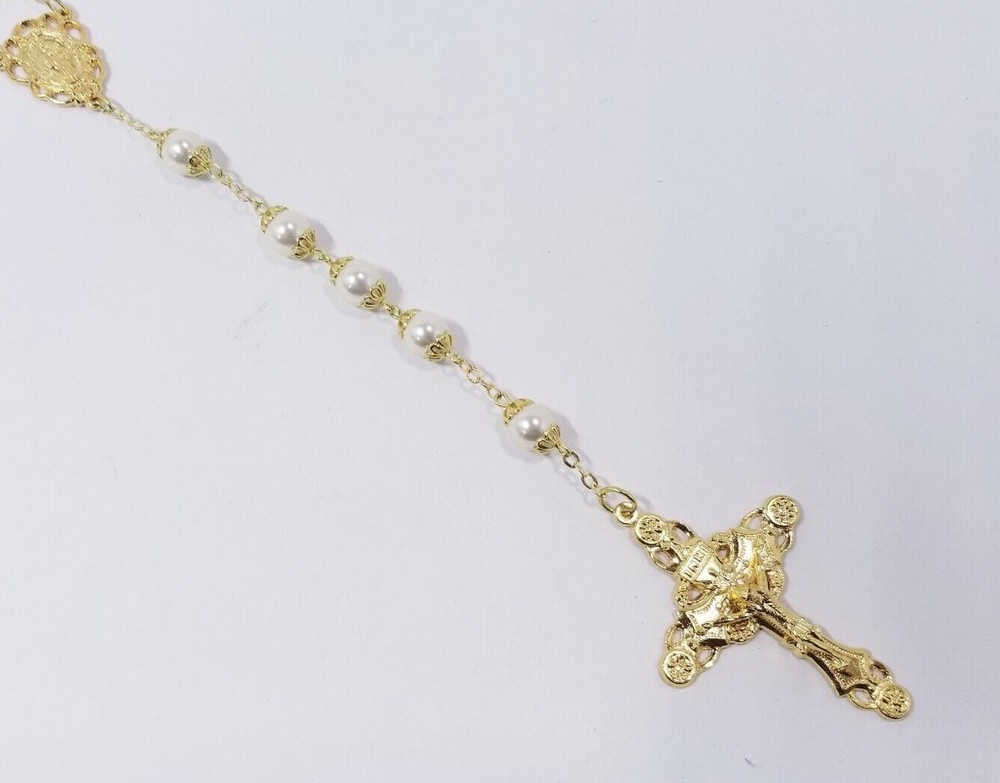 The Devon Collection Gold-Tone Rosary