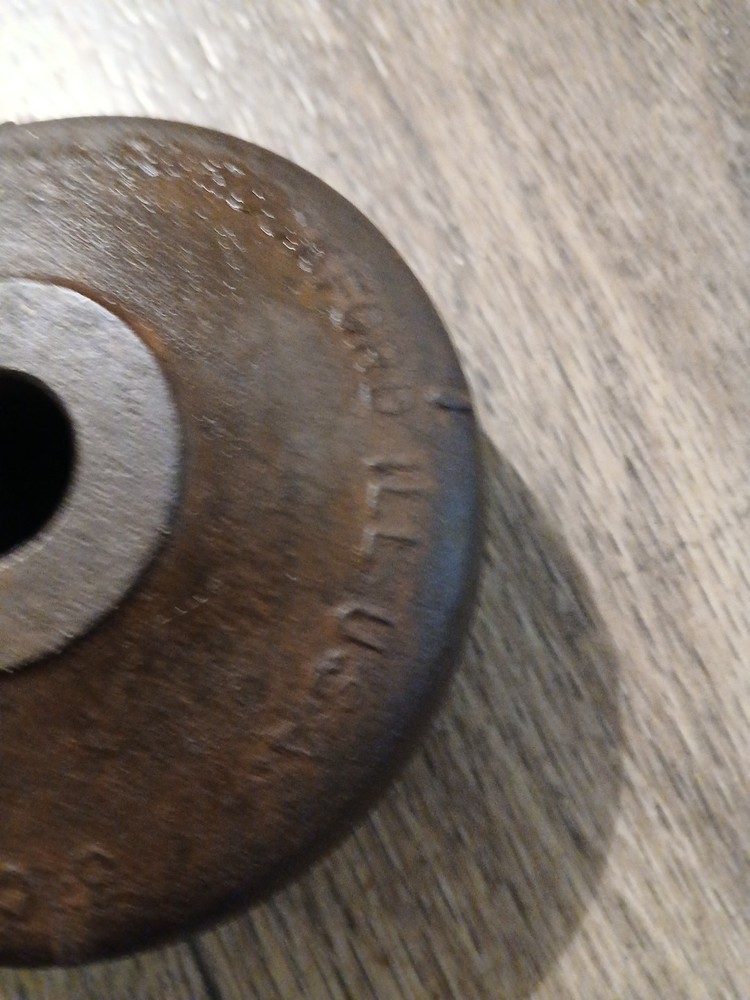 Greenlee 3" Conduit Knockout Die Rusty