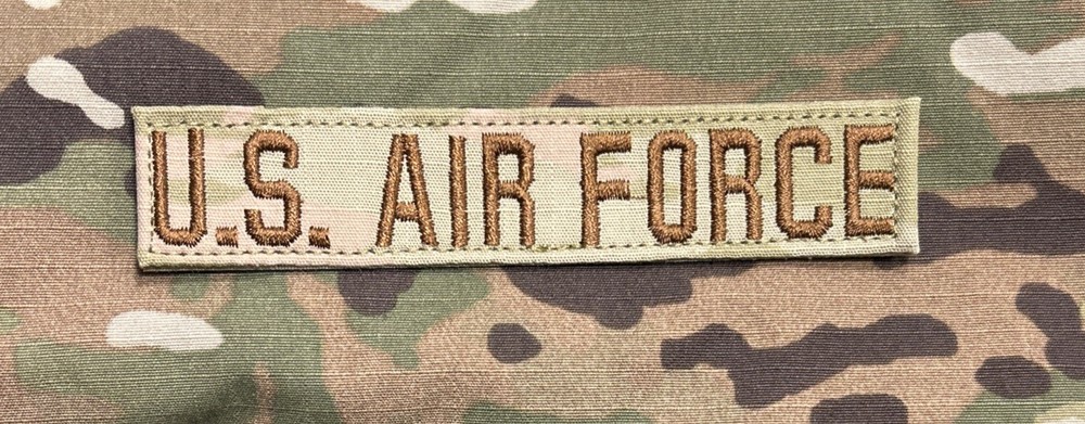 US Air Force Tape OCP w/ Hook USAF