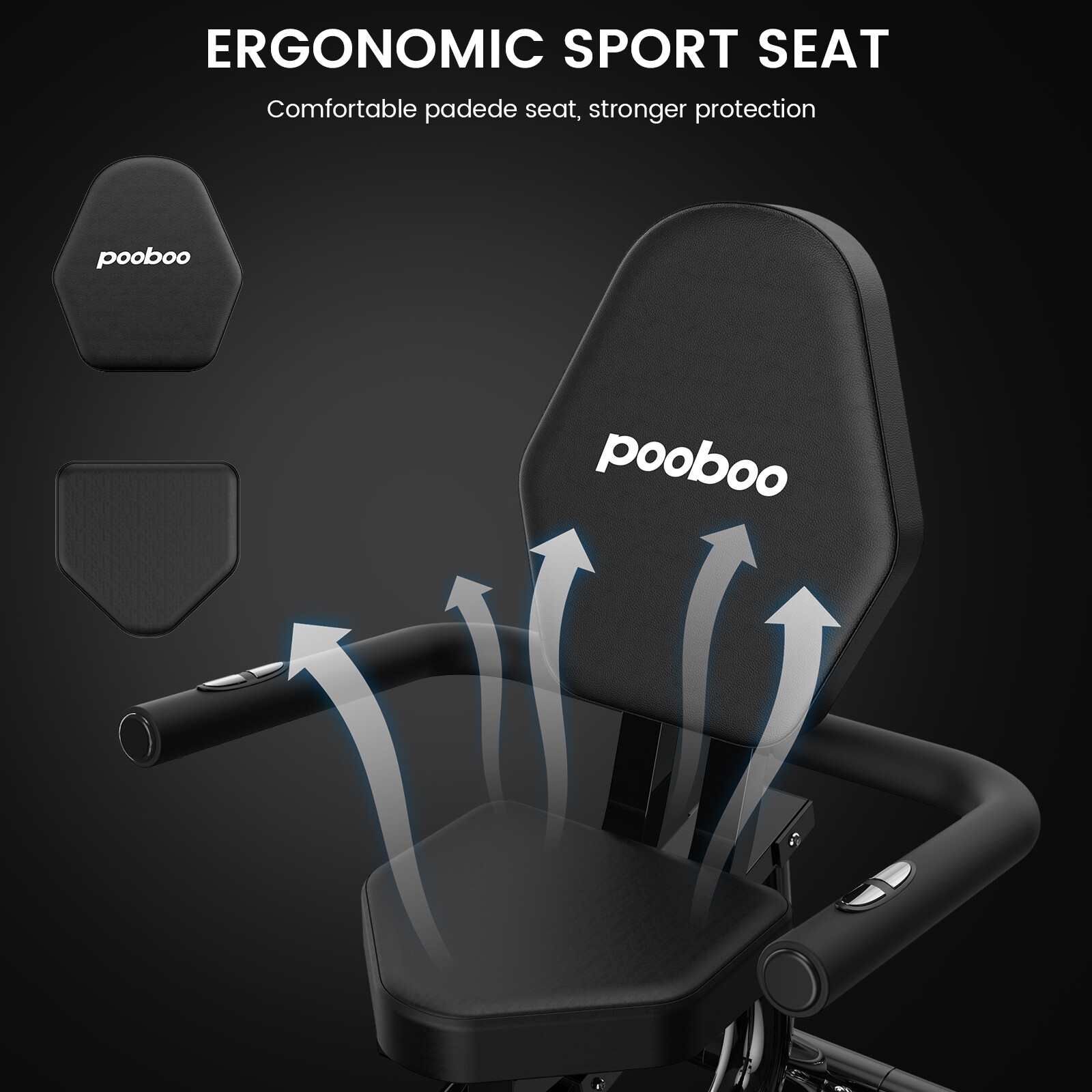 Indoor Recumbent Exercise Bike Stationary Bike Workout Bike Exercise Machine