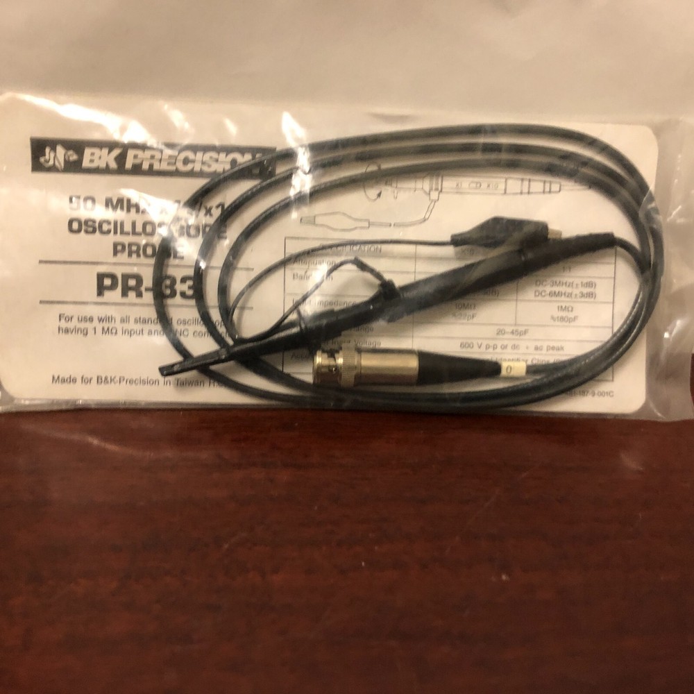BK PRECISION OSCILLOSCOPE PROBE PR-33