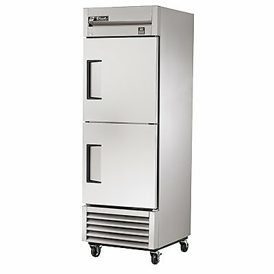 True TS-23-2-HC 27" 1-Section Reach-In Refrigerator w/ 2 Right Hinge Solid Do...
