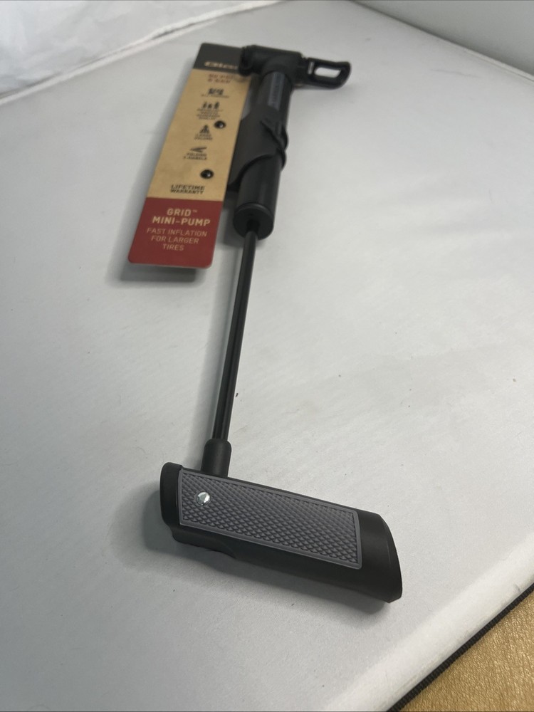 Blackburn Grid Mini Pump Presta & Schrader Valve Large Volume Folding T-Handle