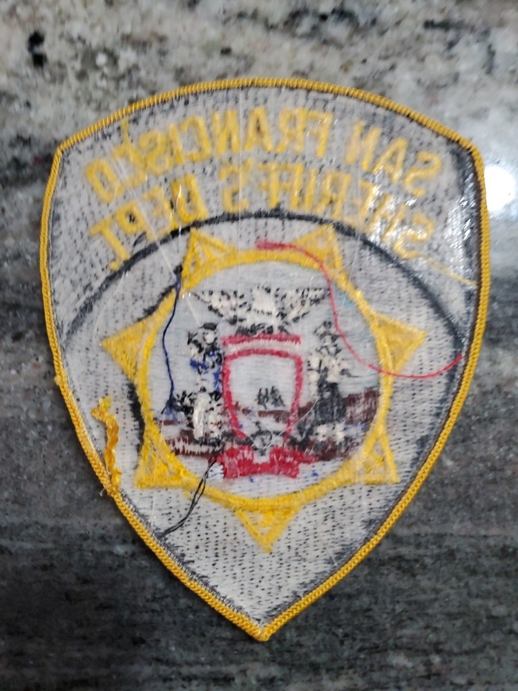 SFSD San Francisco Sheriff Patch