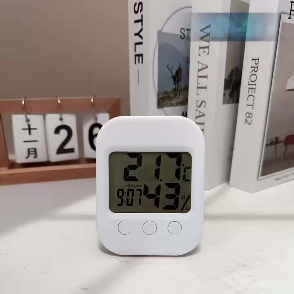 Clear Portable Versatile Durable Household Electronic Temperature/Humidity Meter