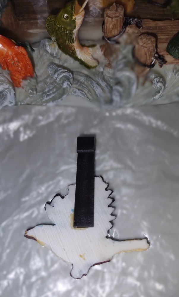 Pendulum Mantle Clock (Fishing Theme)