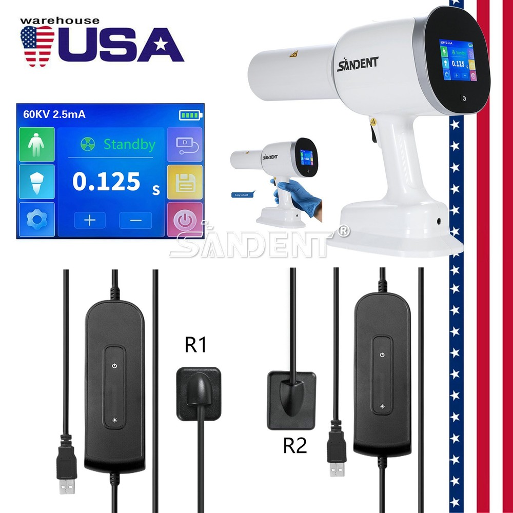 Dental X Portable Ray Digital Machine Rayos Shield / Digital Sensor Size 1/2
