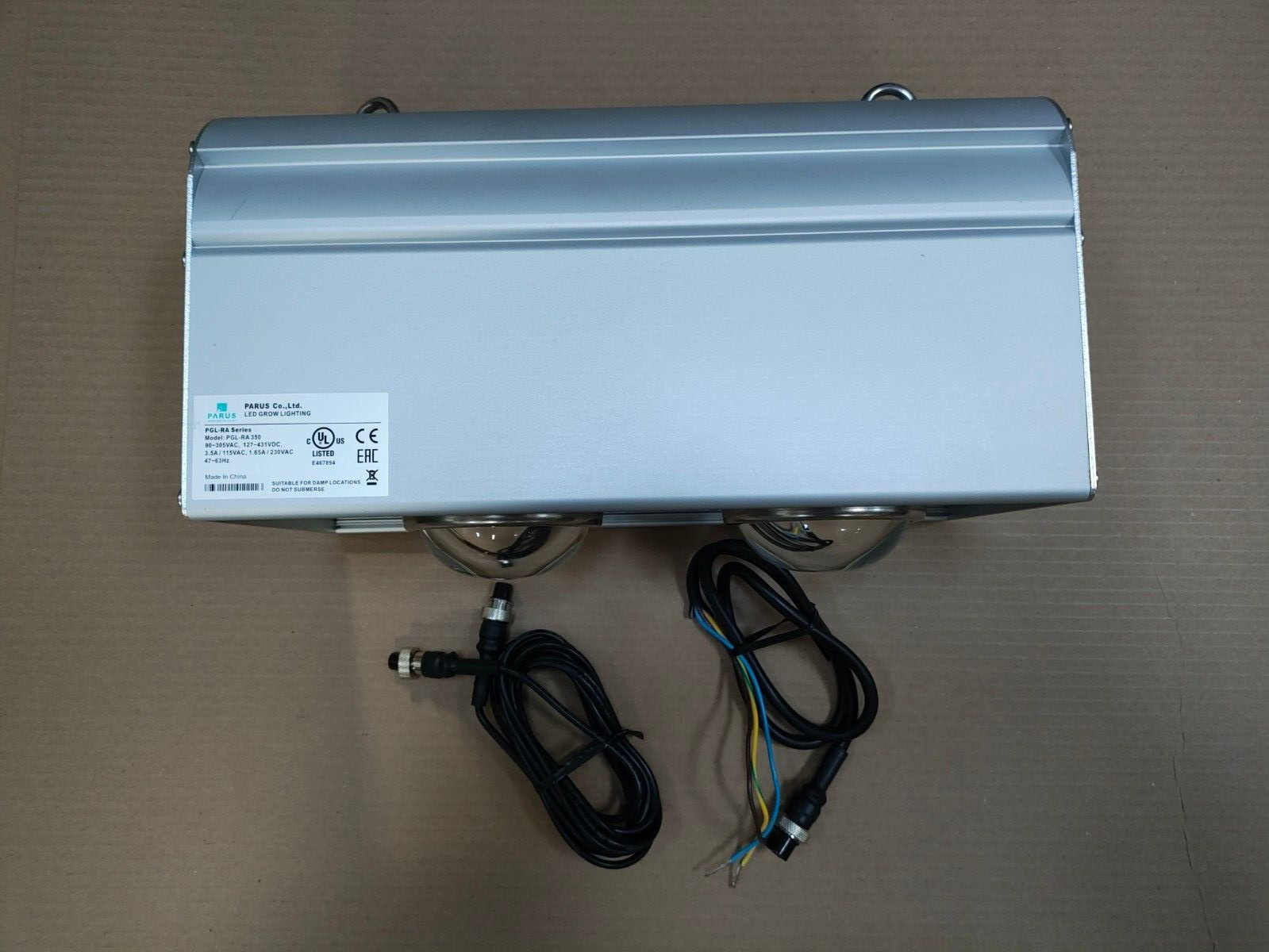 Parus PGL-RA350 AC RBS LED Greenhouse Active Cooling Top Grow Light RBC RBW RBF