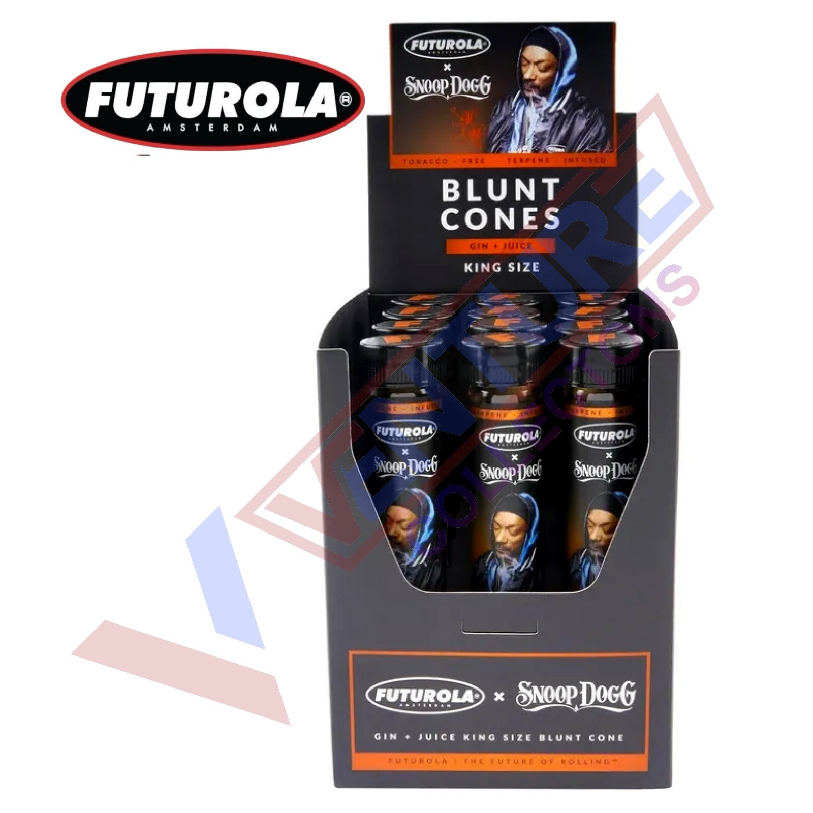Futurola Blunt Cone The Toad SNOOP DOG Pre Rolled Cone 12 Tubes - FREE SHIPPING