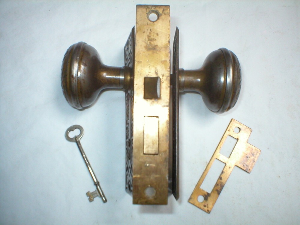 Antique Victorian Era Door Hardware