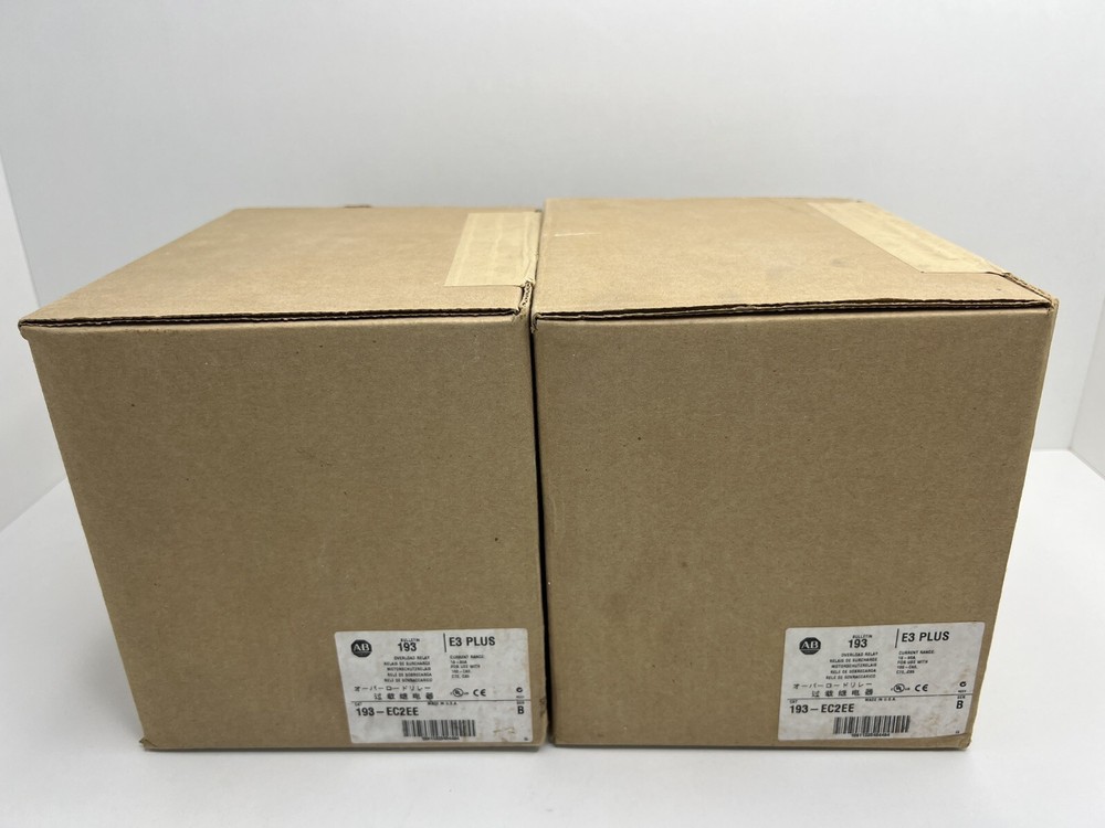 NEW AB 193-EC2EE Solid State Overload Relay E3 Plus 193EC2EE US Free Tax