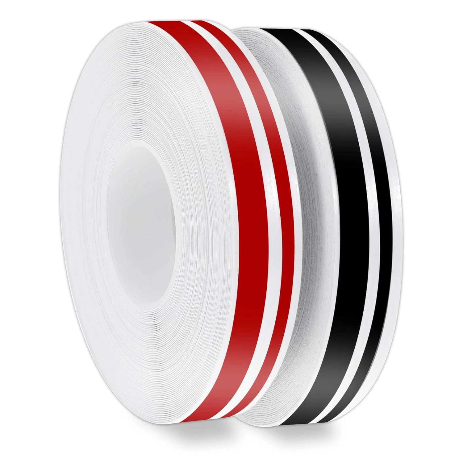 2 Rolls Pin Striping Tape for Cars,32 ft Automotive Pinstriping red & black